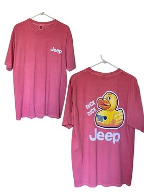 Comfort Colors Duck Duck Jeep Heavyweight 100% Ring Spun Cotton T-Shirt XL